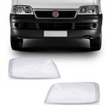 Par Lente Farol Ducato Boxer Jumper 2005 2006 2007 2008 2009 2010 2011 2012 Transparente - Kit prime