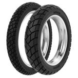 Par Pneu Cg Ybr Fan Titan 275-18 + 90/90-18 R34 Rinaldi