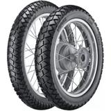Par Pneu Xr250 Lander 120/80-18 + 80/90-21 Tr300 Vipal