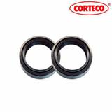 Par Retentor Bengala Bros 150 Titan Fan 150 Cbx 150 200 Corteco