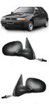 Par Retrovisor Gol Parati Saveiro G2 1996 1997 1998 1999 2 Portas Com Controle - Volkswagen