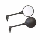 Par Retrovisor Micro Redondo 90º Articulado Rosca Honda Gvs