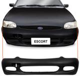 Para-choque Dianteiro Escort Hatch SW Sedan Zetec 97 98 99 00 01 02 03 Preto Texturizado Furo Milha - Dts