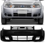 Para-Choque Dianteiro Ford Ka 2008 2009 2010 2011 Preto sem Furo para Milha - Dts