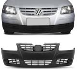 Para-Choque Dianteiro Gol G4 2005 a 2010 Saveiro G4 2005 a 2010 Parati G4 2005 a 2013 Preto Liso - Dts