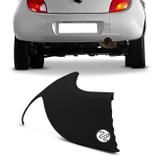 Para-choque Traseiro Ford Ka Hatch 1997 1998 1999 2000 2001 2002 Preto Lado Esquerdo Motorista - Dts