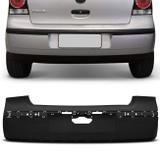 Para-choque Traseiro Polo Hatch 2003 2004 2005 2006 2007 2008 2009 2010 2011 2012 Preto Liso - Dts