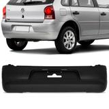 Parachoque Traseiro Volkswagen Gol G4 2006 a 2008 Preto Liso - Dts
