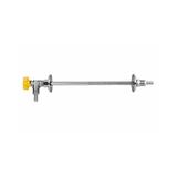 Passador Parede Gas Cromado 1/2" X 3/8" 410 Mm Blukit