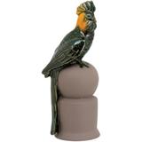 Pássaro Decorativo em Cerâmica Verde 22x9cm - Filo - Gs