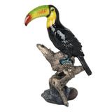 Pássaro Tucano Tropical - 23cm x 10cm x 5cm- Trevisan Concept