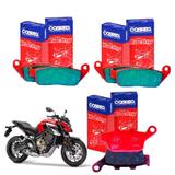 Pastilha de Freio CB 650F CB650F Com e Sem ABS Cobreq - Jogo
