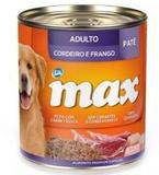 PATÊ MAX CÃES FILHOTES SABOR CORDEIRO E FRANGO - 280g
