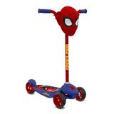 Patinete Skatenet Bandeirante Kid Homem Aranha Azul