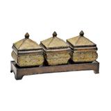 Pecas decorativas de ferro com suporte - Btc decor
