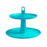 Pedestal Cake 2 Andares 32 x 32 x 27 cm Verde - Coza - Brinox