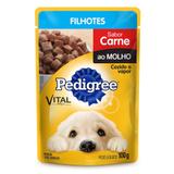 Pedigree Sachê Filhote Carne ao molho
