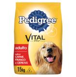 Pedigree vital pro adulto carne, frango e cereais 15 kg - Marca
