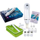 Peeling Diamante Portátil + Alta Frequência 4 Eletrodos - Kit estético