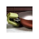 Pegador de Panela em Silicone Task Verde - Casa etna