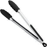 Pegador De Silicone Brinox Utensilio De Cozinha Inox Pegador Preto