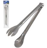 Pegador multiuso de inox dente / liso cabo longo 29cm - Western