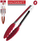 Pegador Multiuso de Silicone com Cabo de Inox e Trava - Hauskraft 23 cm