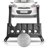 Peito De Aço Protetor Carter Nissan March Versa Reforçado - Avt