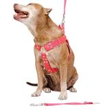 Peitoral Cachorro com Guia e Adaptador serve Pit Bull Labrador - Dedcases