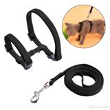 Peitoral Com Guia Para Gatos PET P Varias Cores Ajustavel - Rb