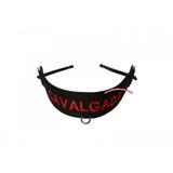 Peitoral de nylon para Cavalgada de equinos/cavalos preto bordado vermelho oferta - Selaria edercouro