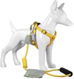 Peitoral e Guia Para Cachorro Au Yellow - Au!