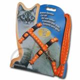 Peitoral E Guia Para Gato - Tb