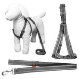 Peitoral Guia Refletiva Para Cães Night- Estampa Faixa TAM G - Bom amigo pet