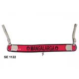 Peitoral Neoprene vermelho e preto com crucifixo pendurado para cavalo de qualidade - Selaria edercouro