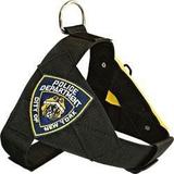 Peitoral Security Policia Ny + Guia Nylon N.1 - Amf pet