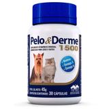 Pelo Derme 1500ml - 30 Capsulas - Vetnil