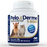 Pelo e Derme 1500 - 60/Cápsulas - Vetnil