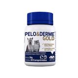 Pelo e Derme Gold 30 comp Vetnil Cães e Gatos Pele e Pelo