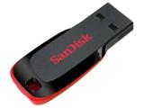 Pen Drive 64GB SanDisk Cruzer Blade - USB 2.0 - c/software secure access