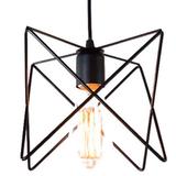 Pendente Lustre Luminária Industrial Aramado Estrela - Pluglar