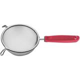 Peneira 13cm Aço Inox Vermelha Tramontina Utilitá