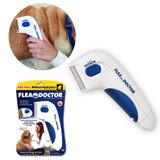 Pente Eletrico Mata Pulgas Carrapatos Caes Pet Gatos Cachorro Remove Pelos - Ideal