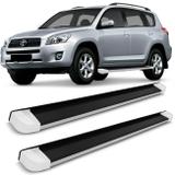 Perfil Estribo Aluminio Preto Rav4 Até 2012 Crv 05 A 12 - Ck