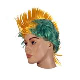Peruca Moicano Punk Brasil - Art sport
