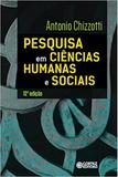 Pesquisa em ciências humanas e sociais - Cortez editora