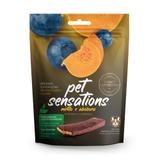 Petisco Bifinho Recheado Para Cães Pet Sensations Mirtilio Com Abóbora 65g - Petitos