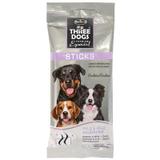 Petisco three dogs sticks pelo e pele saudáveis - Hercosul