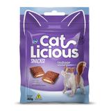 Petiscos Cat Licious Indoor Snack 40g - Total alimentos