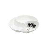 Petisqueira 20cm Diâmetro. com 3 Garfos Pequenos - Rojemac